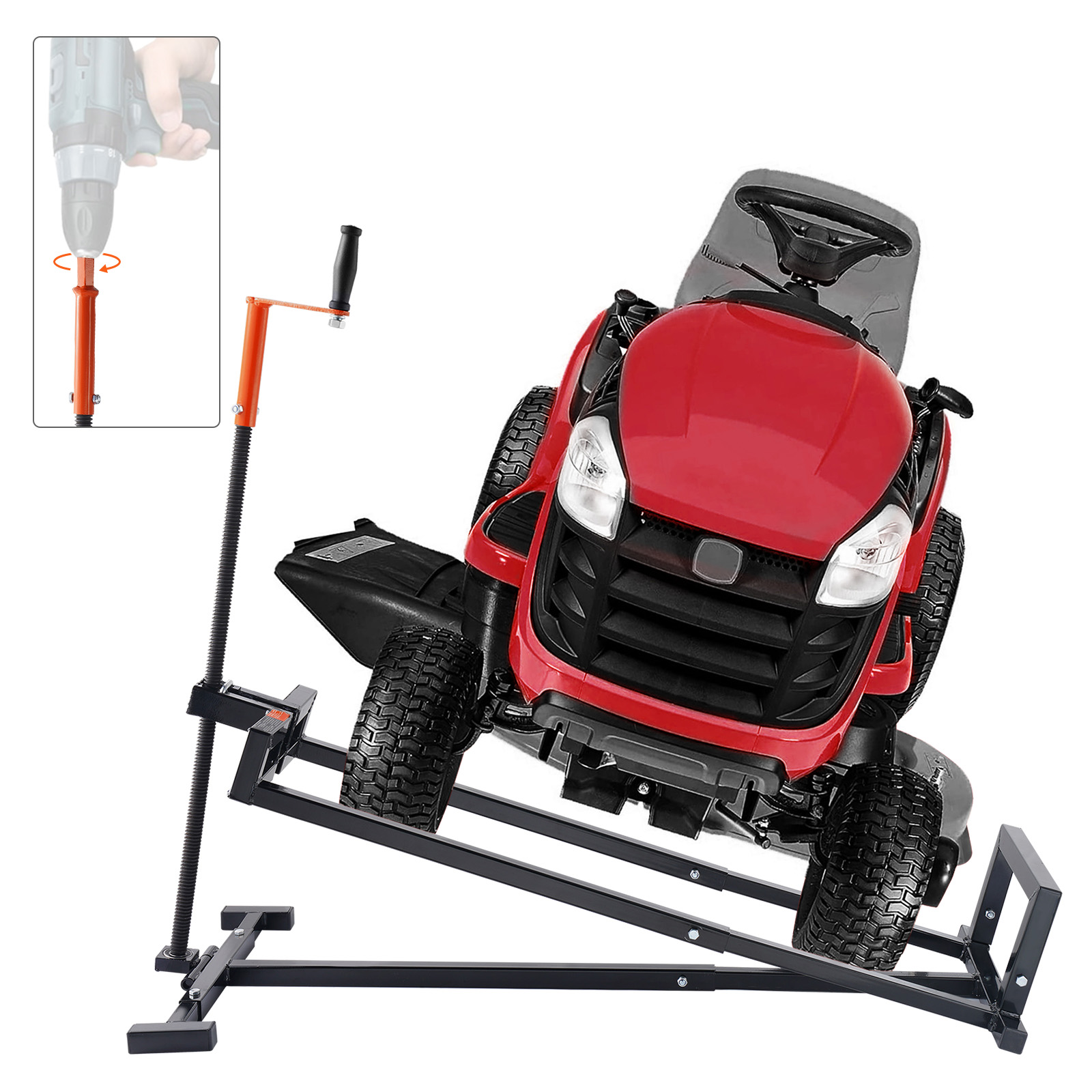 Hydraulic Floor Jack - SucceBuy Elevador de cortador de grama