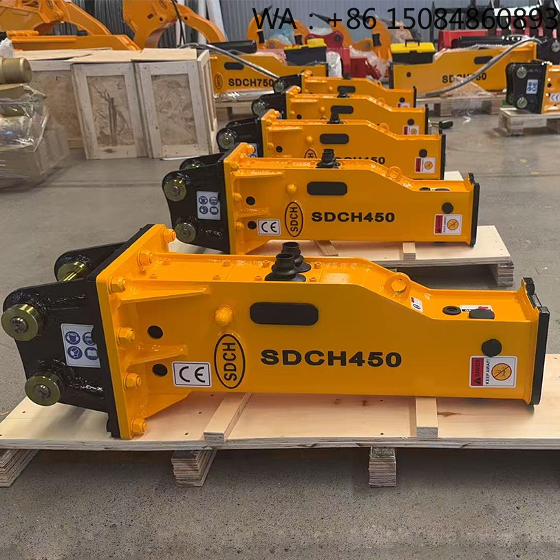 Mini Excavator - Martelo Rompedor Hidráulico para Mini Escavadeira,