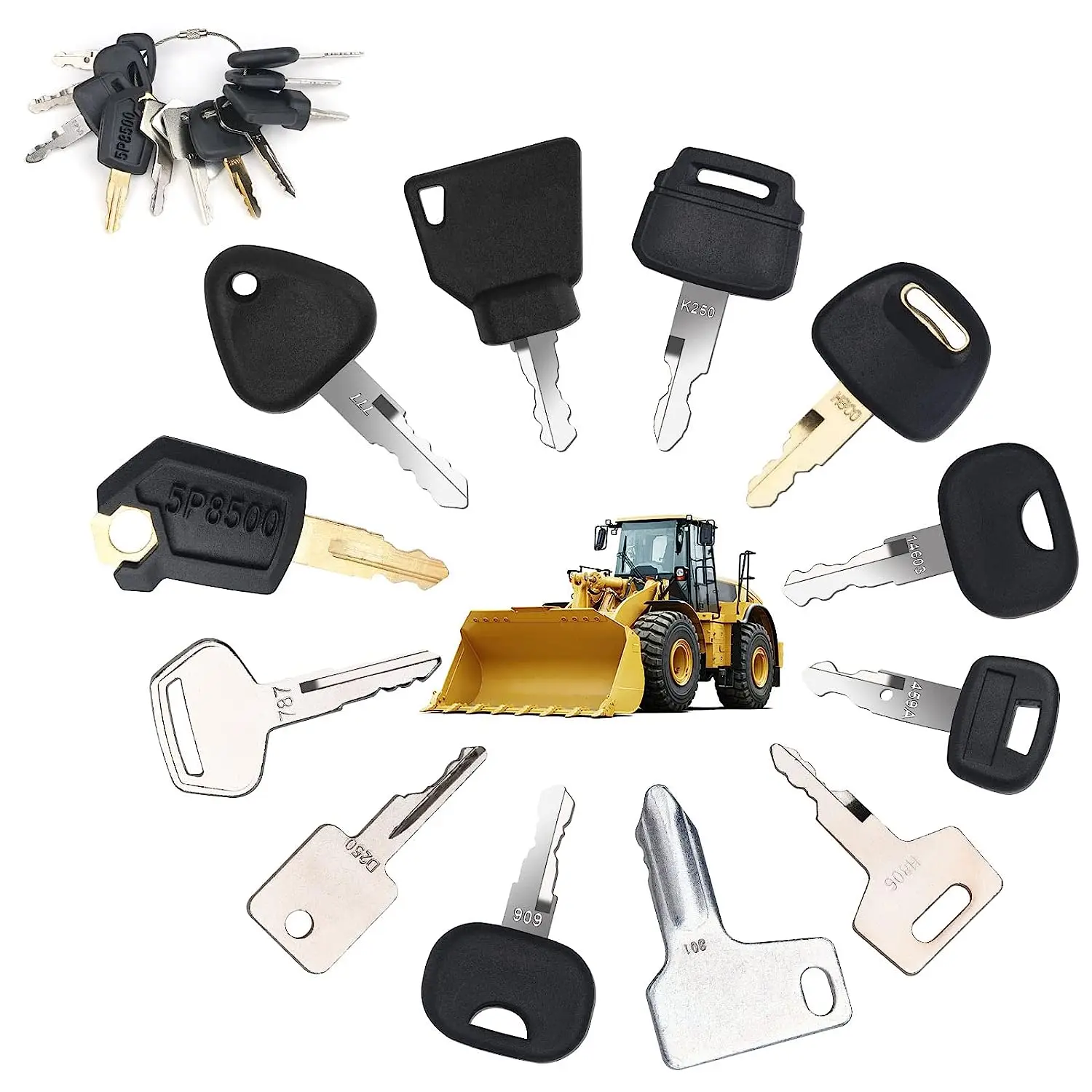 Heavy Equipment Volvo - Chave de Ignição para Equipamentos Pesados