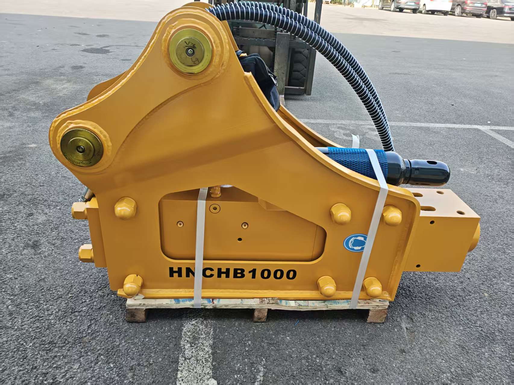 Mini Excavator - Acessório Combinado de Rompedor Hidráulico e