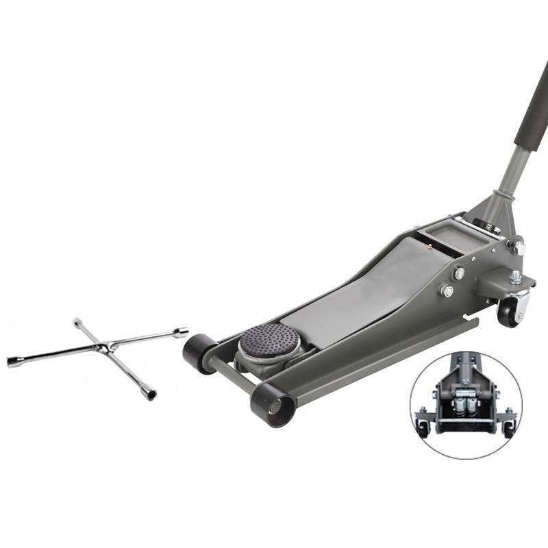 Gato de piso resistente de 3 t - Hydraulic Floor Jack avaliação e preço