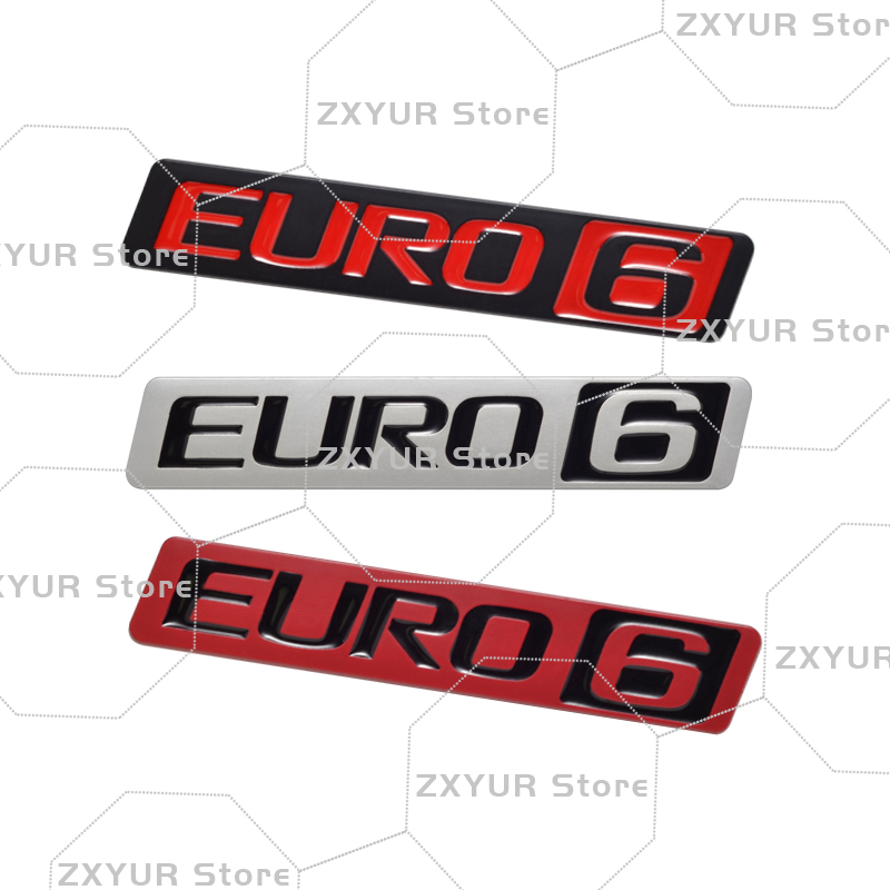Metal euro 6 emblema adesivo d - Heavy Equipment Volvo avaliação e preço