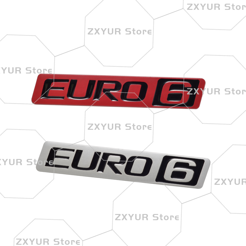 Metal euro 6 emblema adesivo d - Heavy Equipment Volvo avaliação e preço
