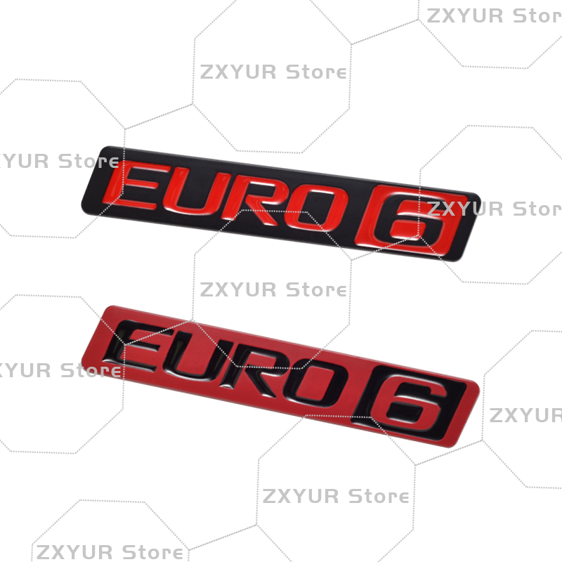 Metal euro 6 emblema adesivo d - Heavy Equipment Volvo avaliação e preço