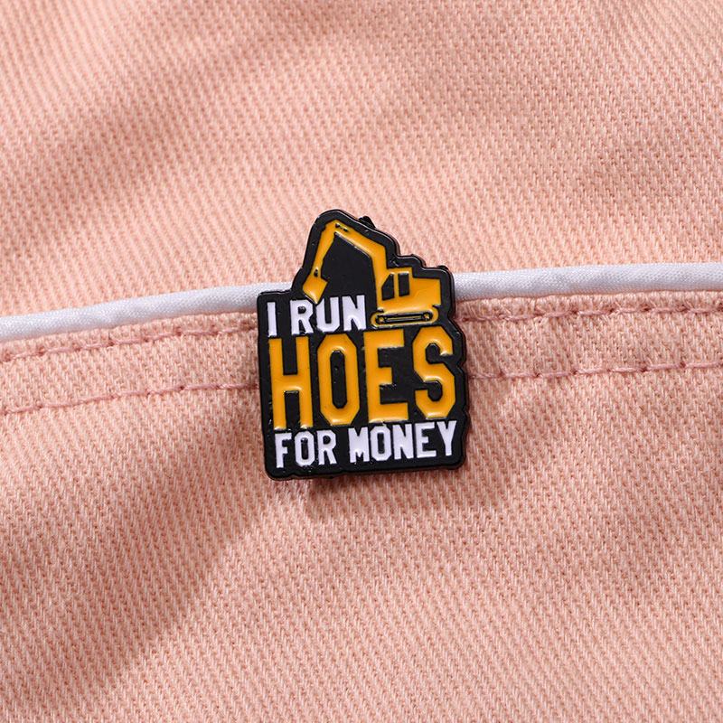 Broche de Esmalte com Padrão d - Heavy Equipment Quotes avaliação e preço